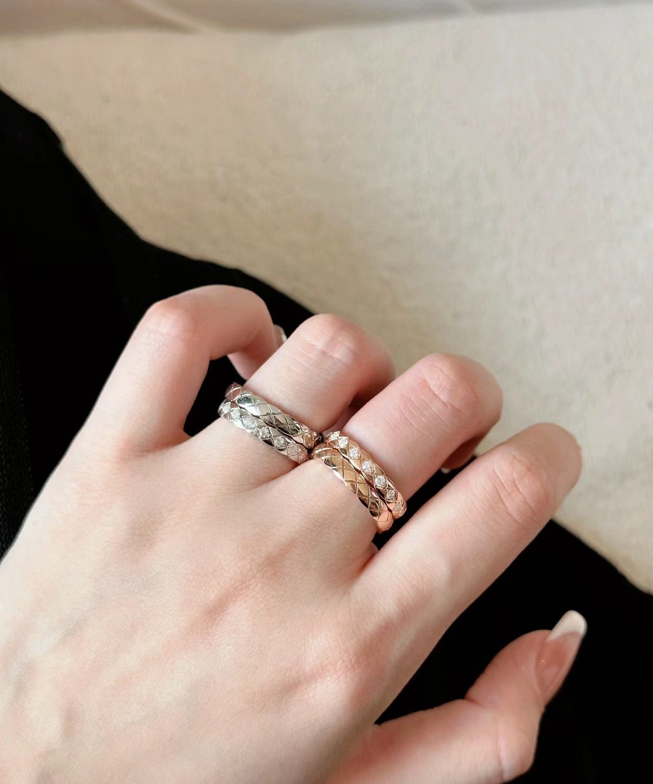 Chanel COCO finger ring view 1