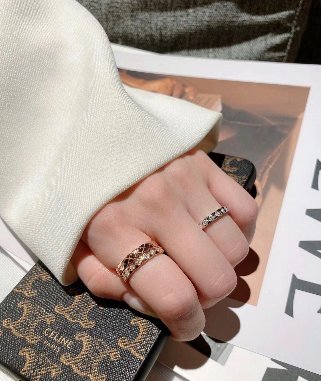 Chanel COCO finger ring view 8