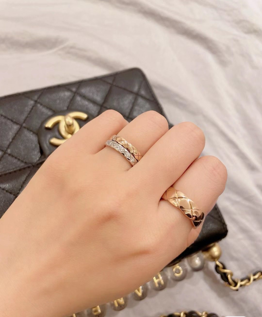 Chanel COCO finger ring view 1