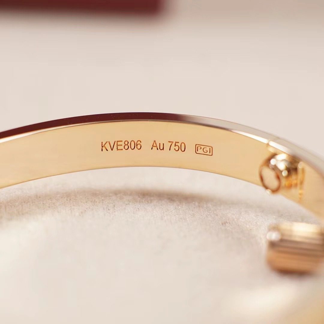 Cartier LOVE Rose gold bracelet view 3