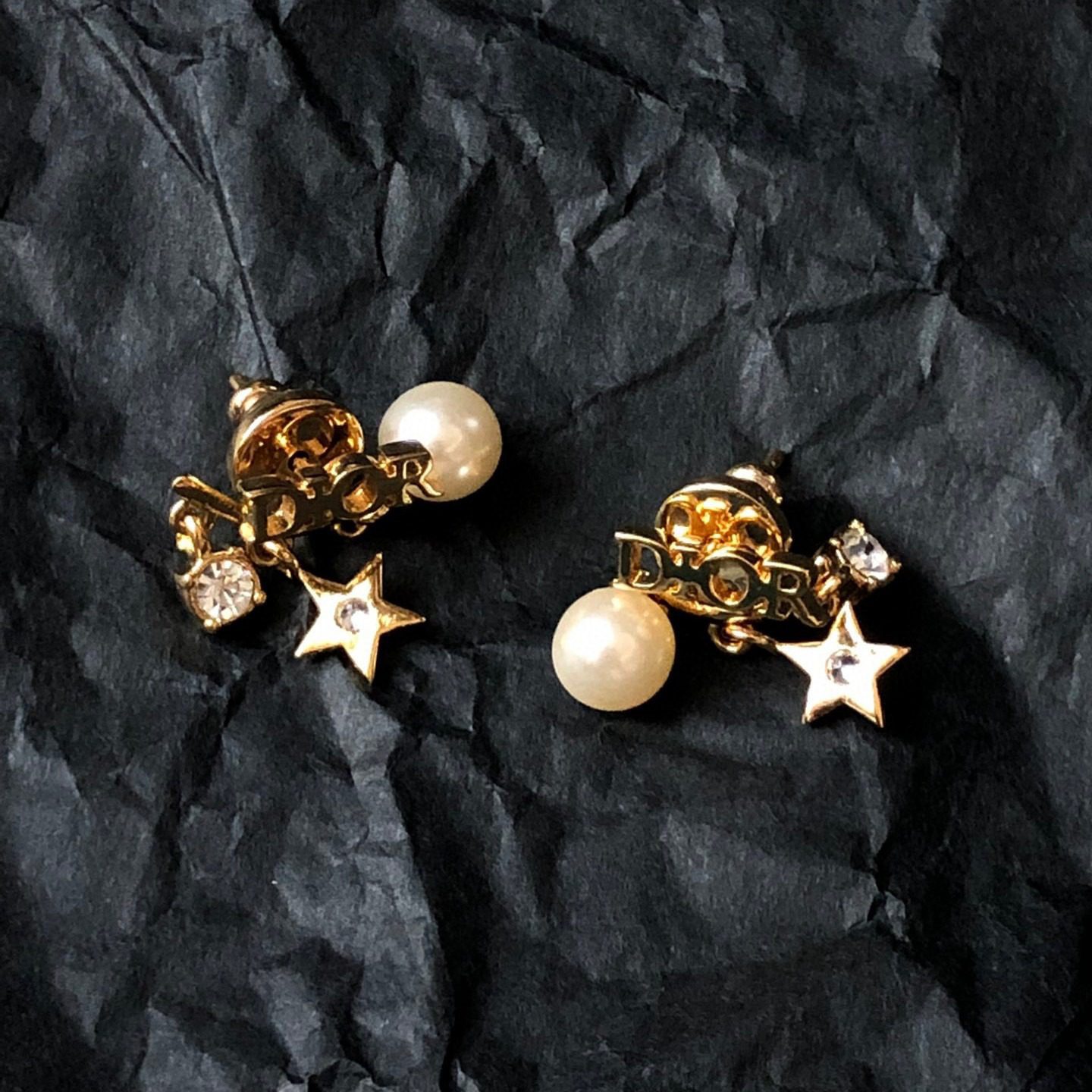 Dior Dangle Earrings view 2