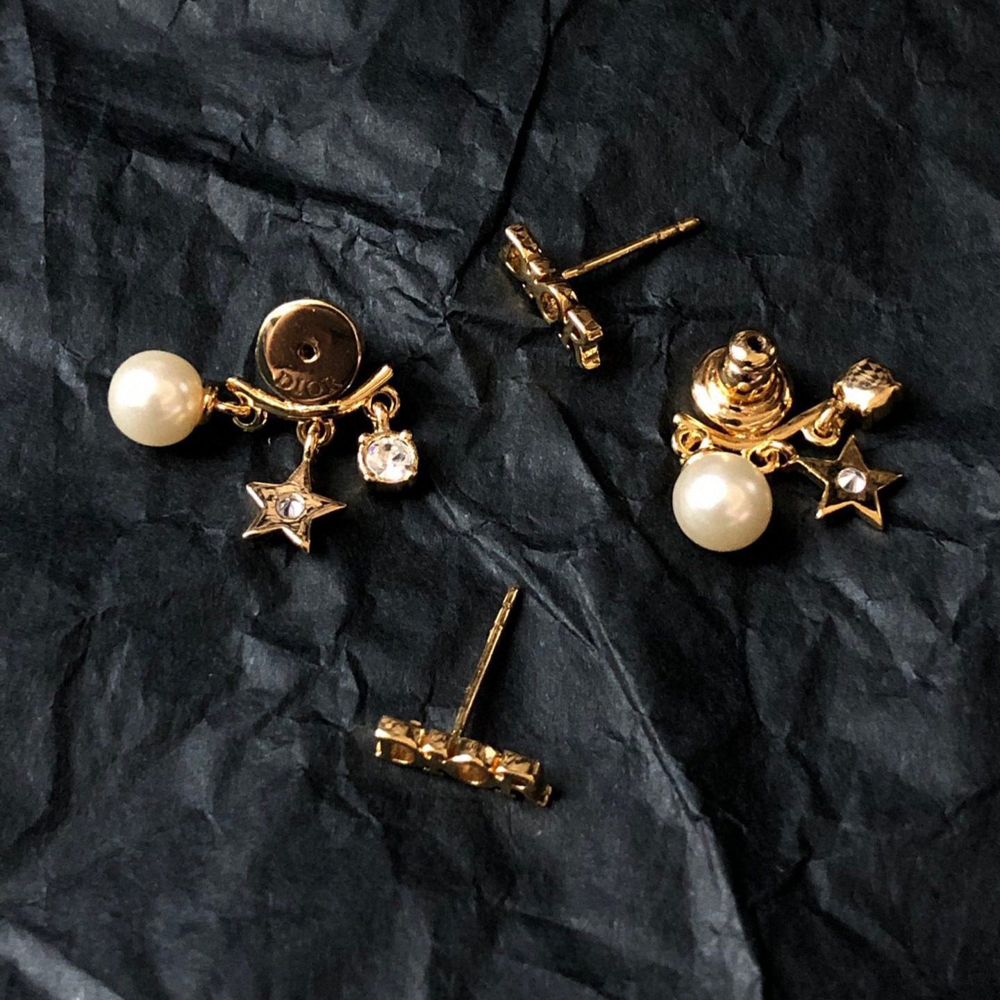 Dior Dangle Earrings view 3