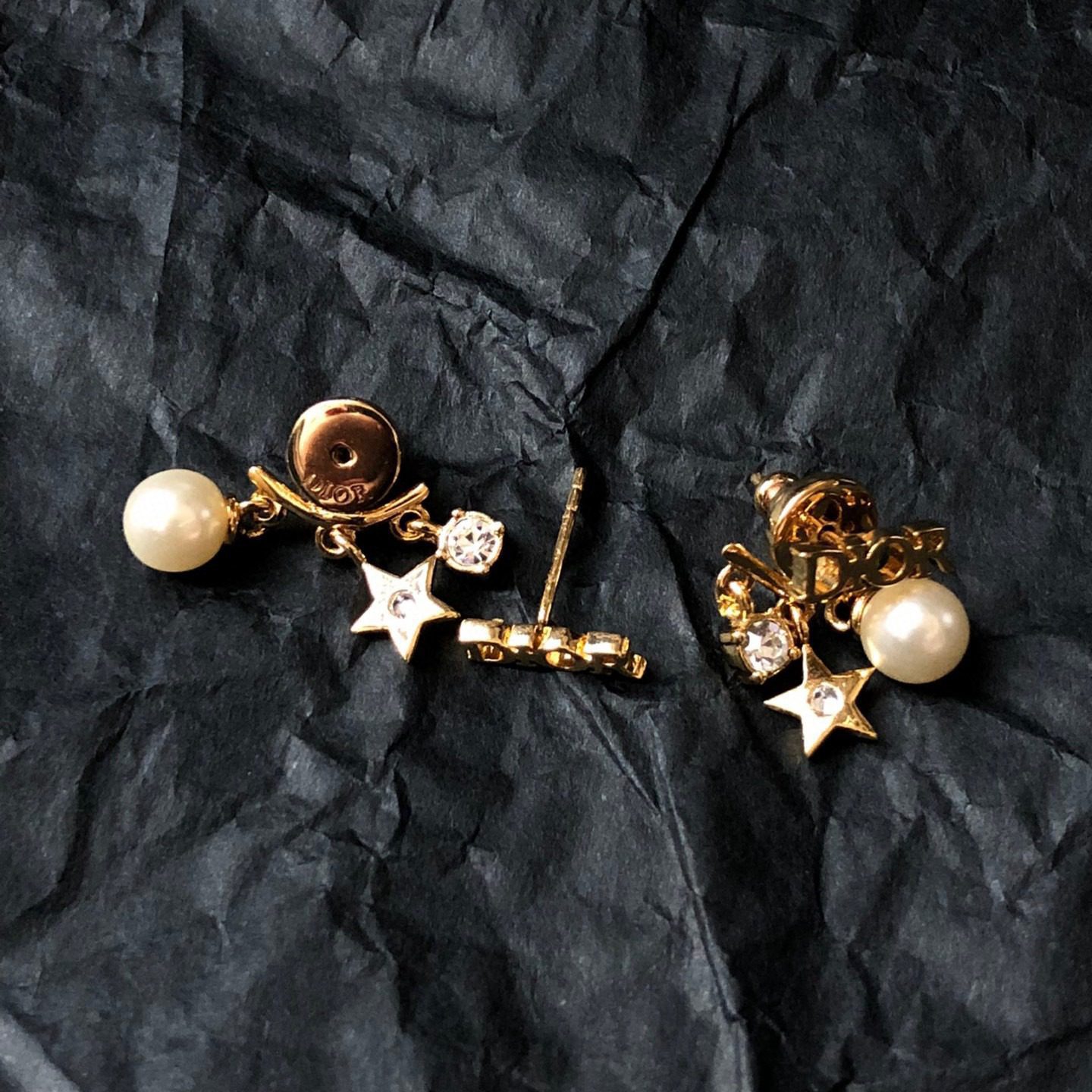 Dior Dangle Earrings view 4