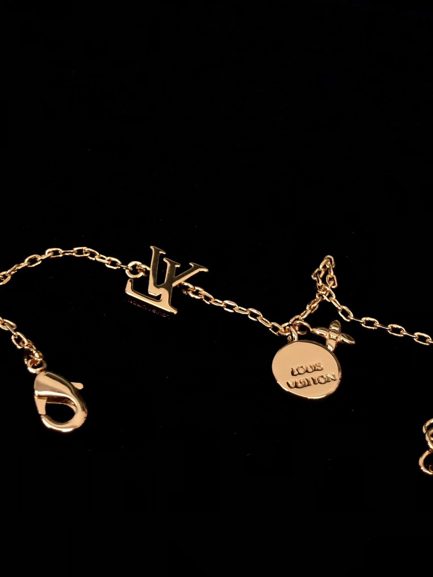 Louis Vuitton Pink Heart Bracelet view 5