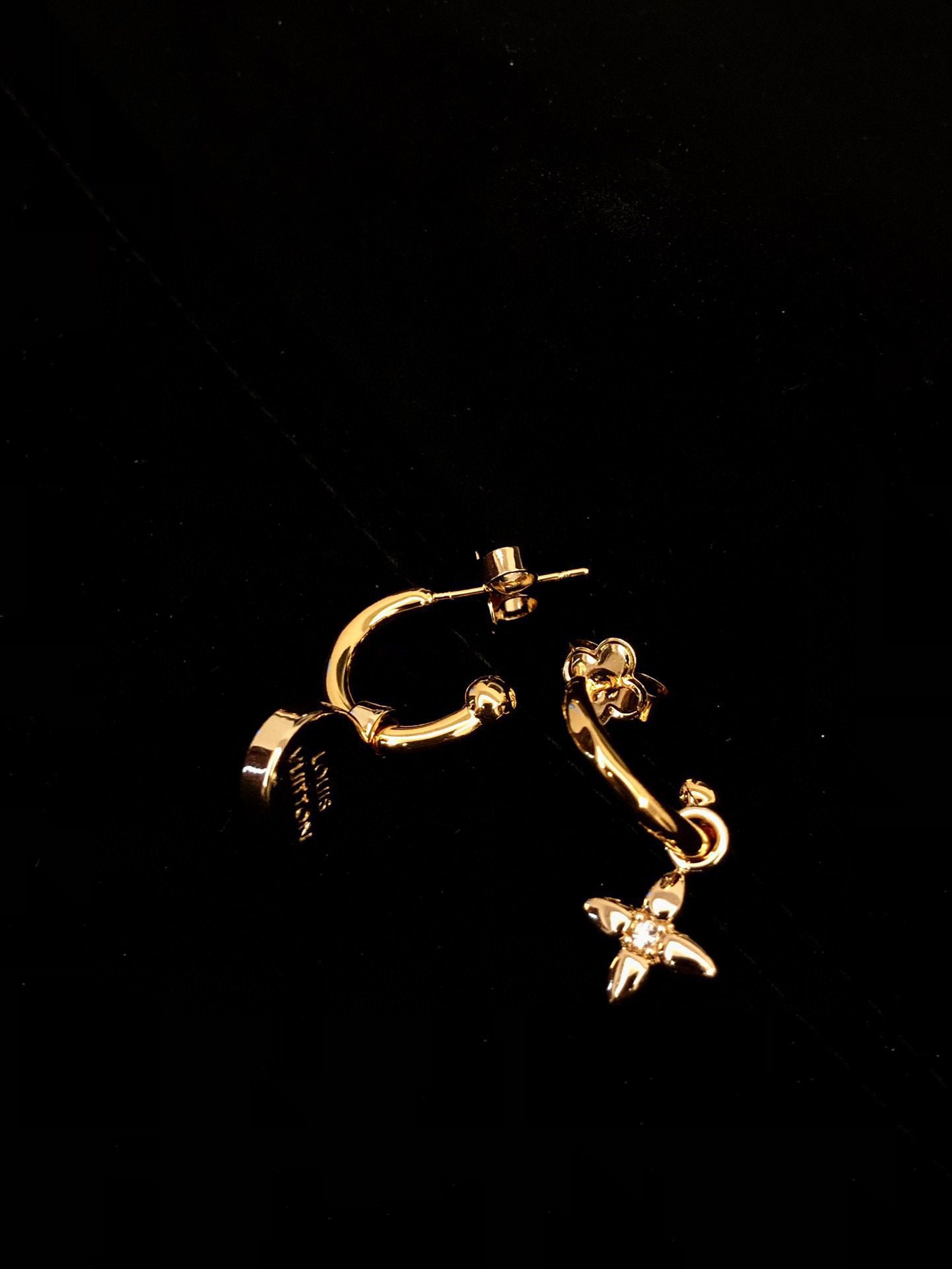 Louis Vuitton ICONIC Pink Heart Earrings view 3