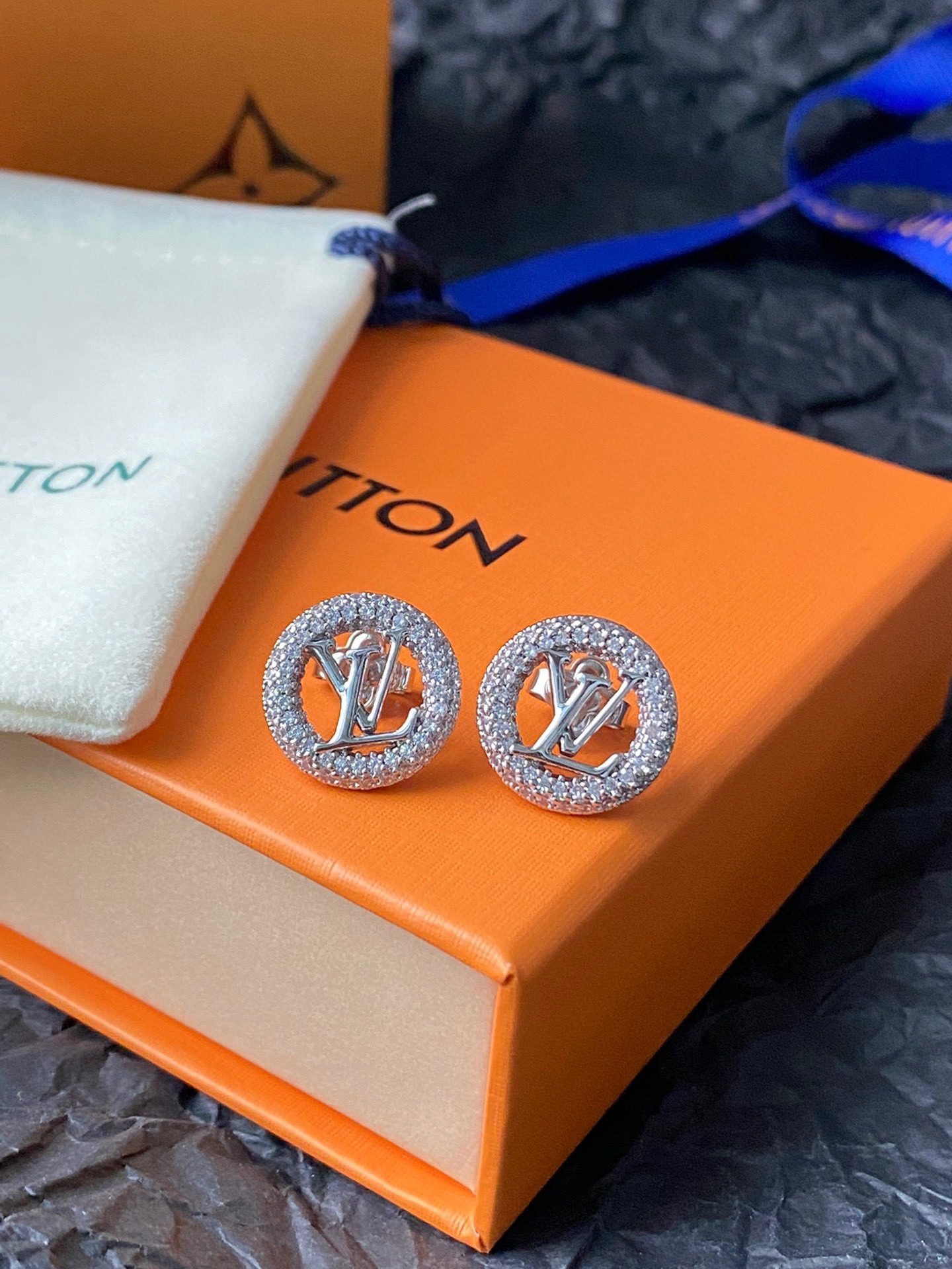 Louis Vuitton Louis By Night Stud Earrings view 2