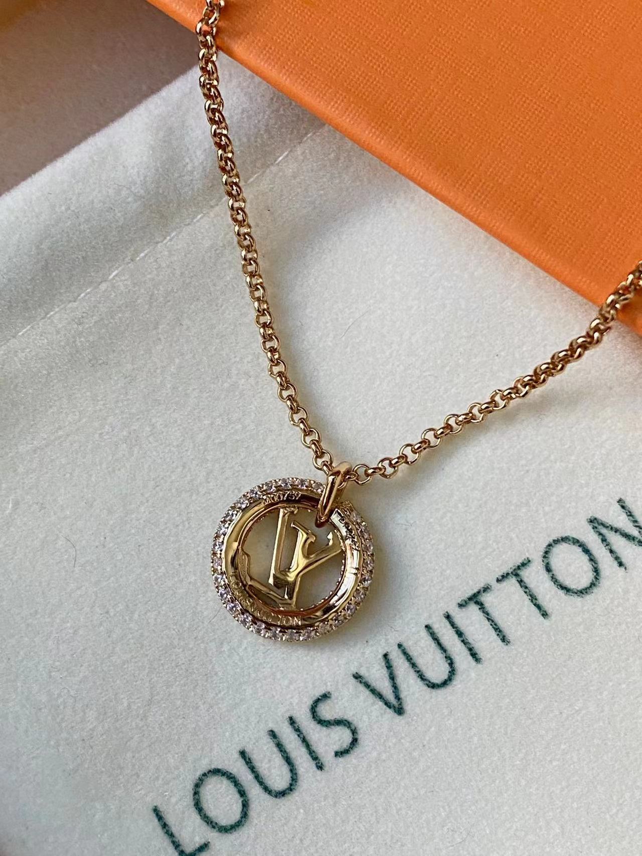 Louis Vuitton Louis By Night Necklace view 3