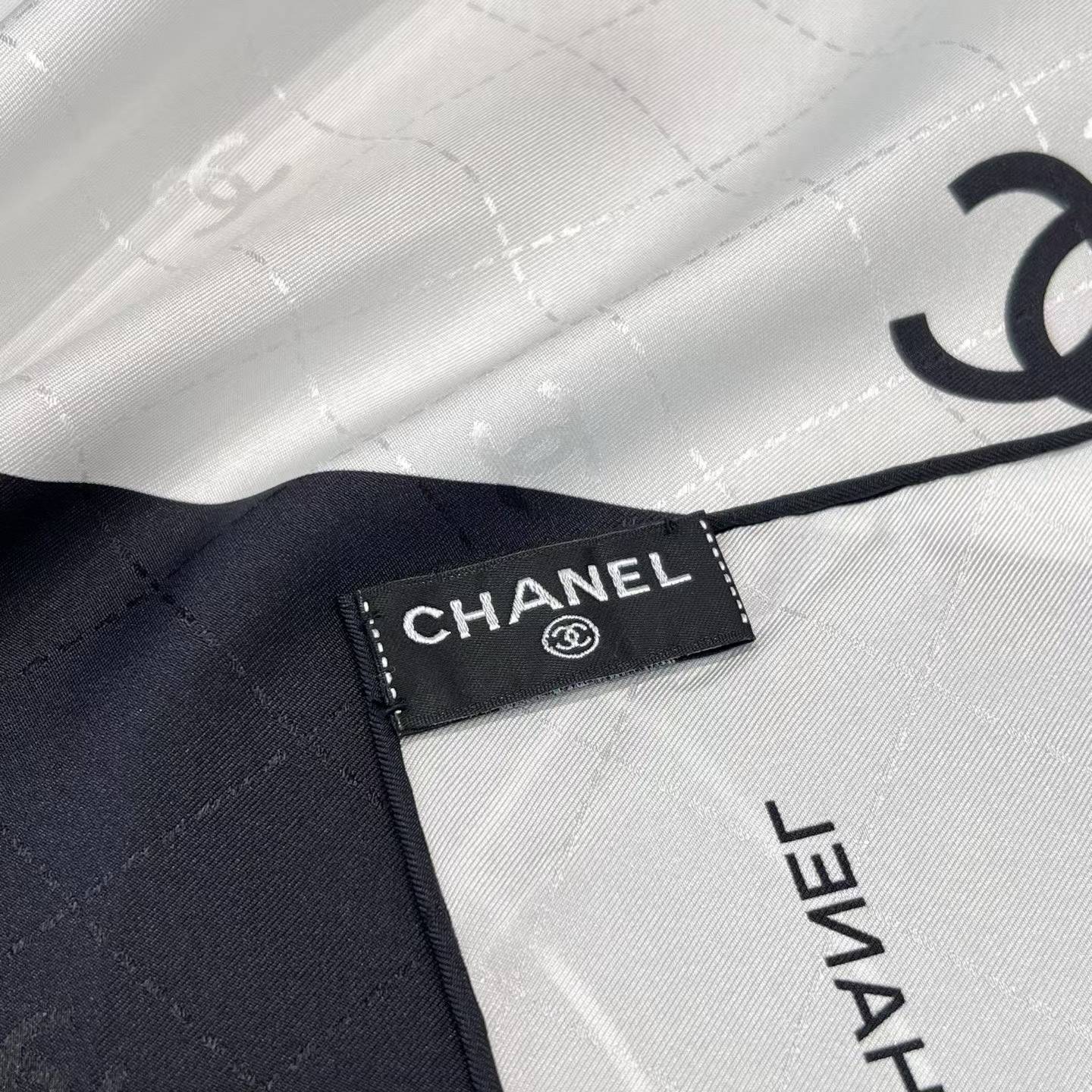 Chanel Square silk scarf view 4