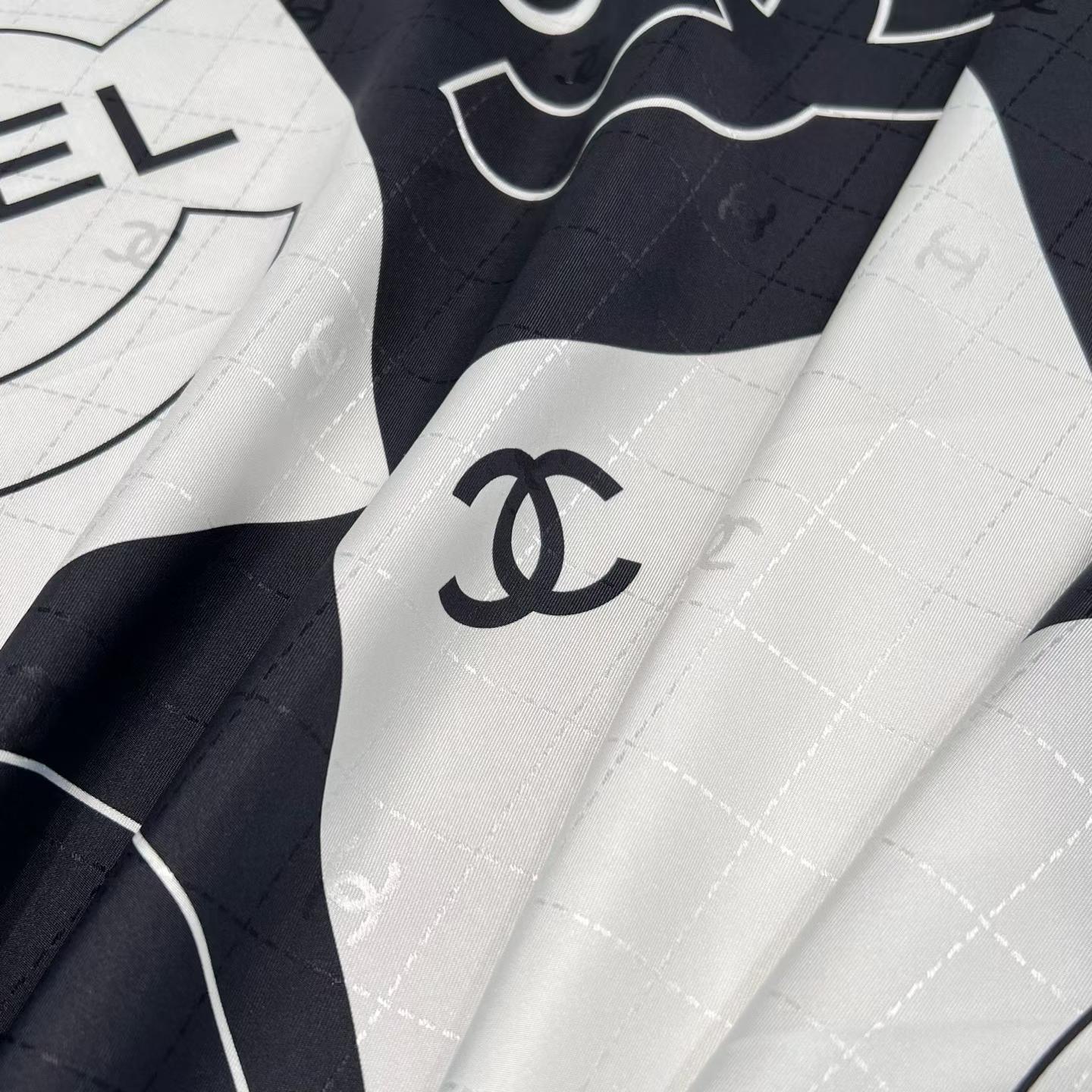 Chanel Square silk scarf view 5