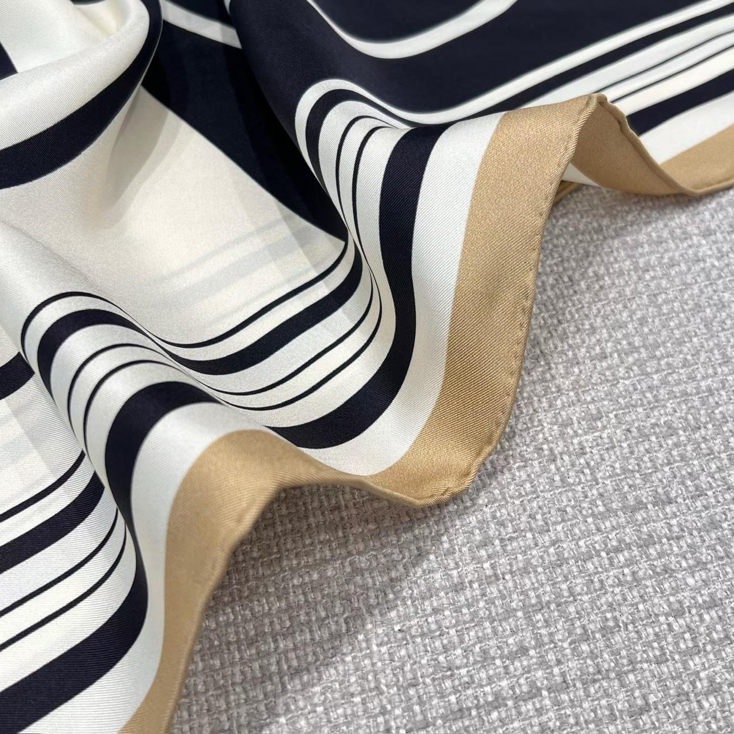 Chanel Square silk scarf view 4