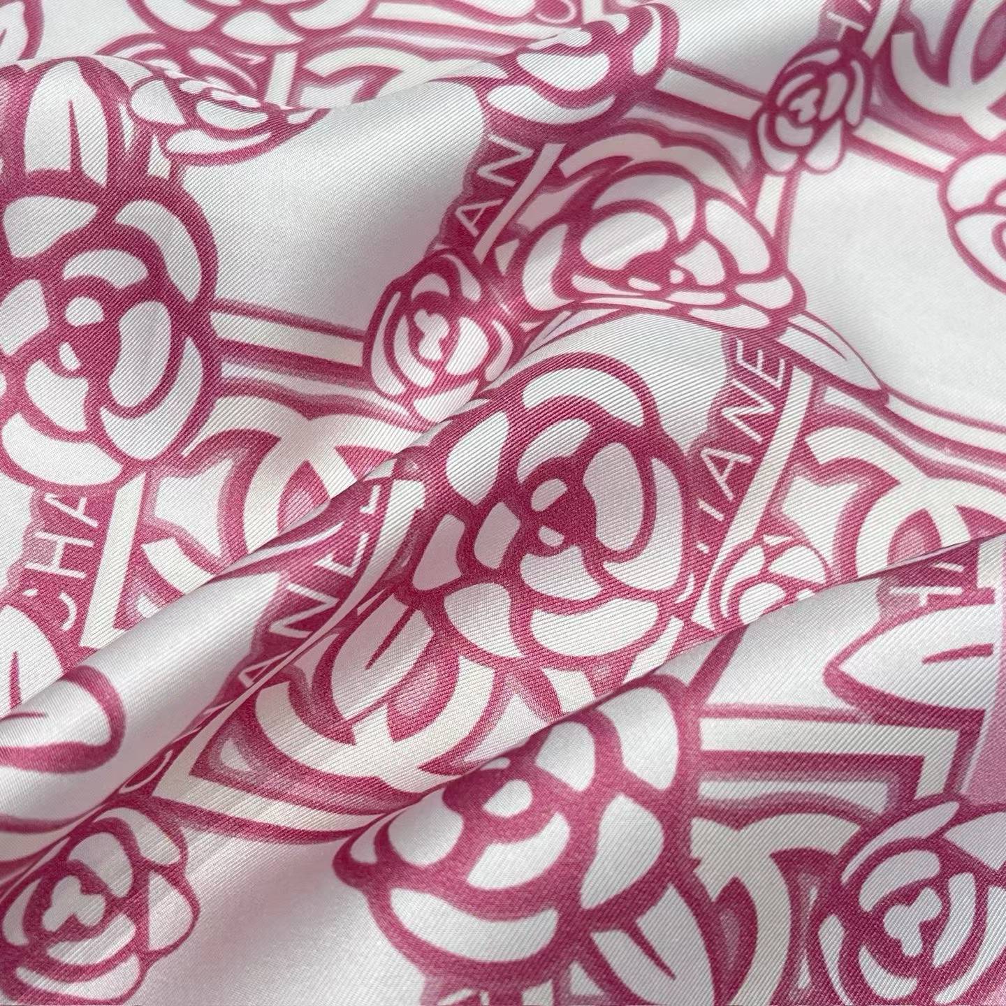 Chanel Square silk scarf view 5