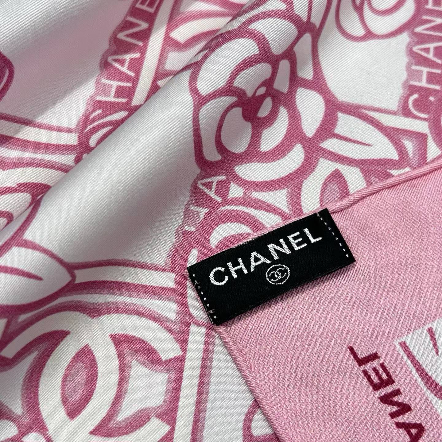 Chanel Square silk scarf view 6