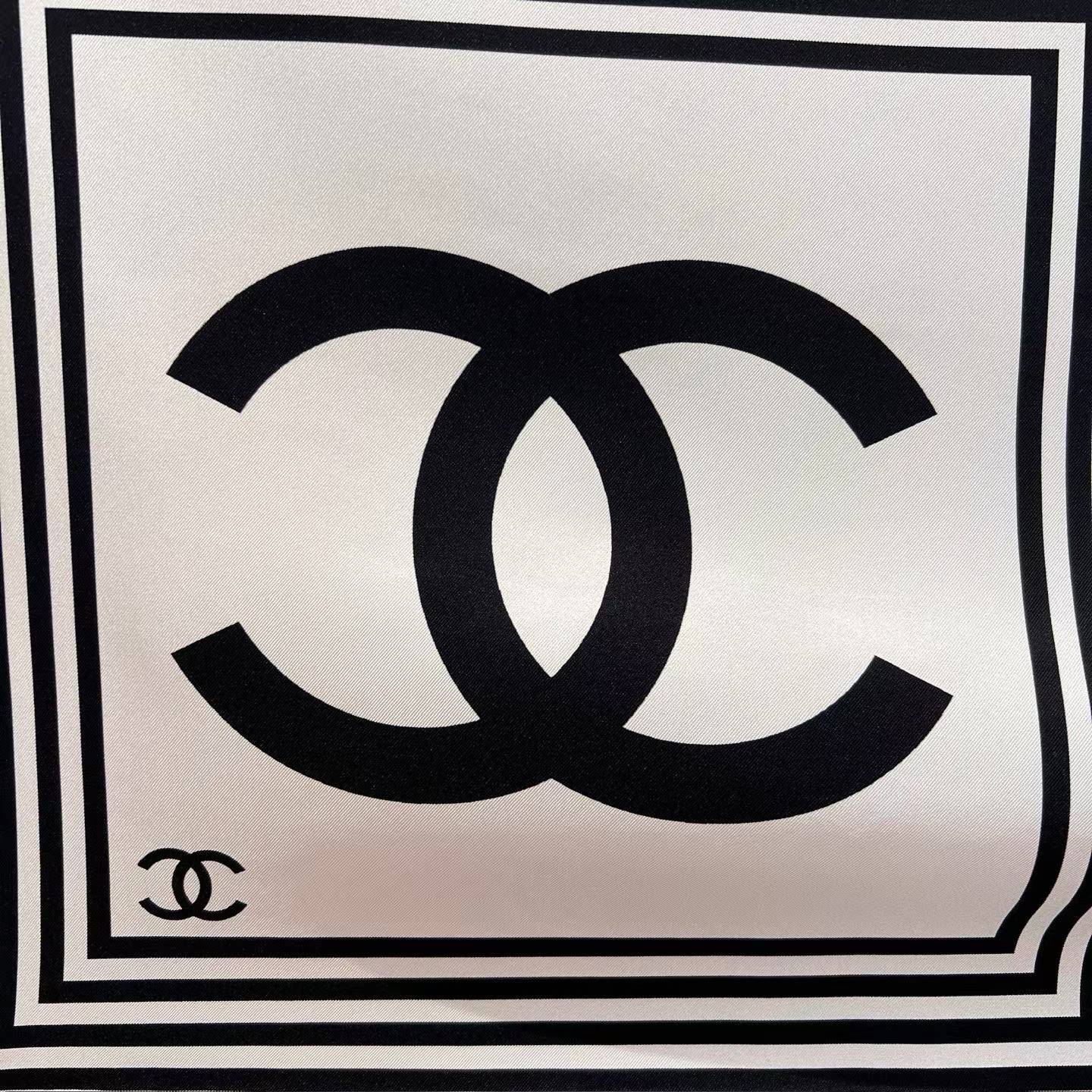 Chanel Square silk scarf view 3