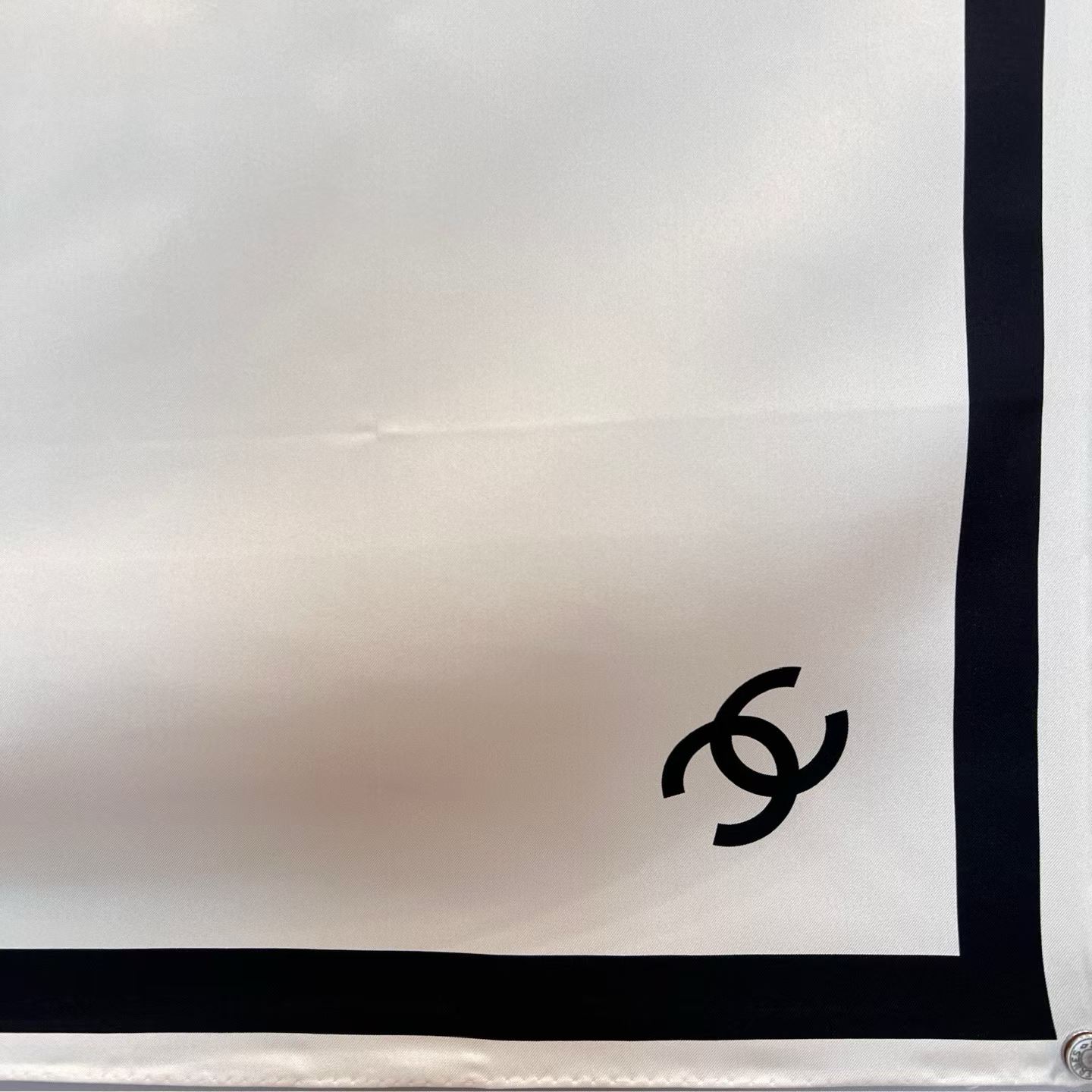 Chanel Square silk scarf view 4