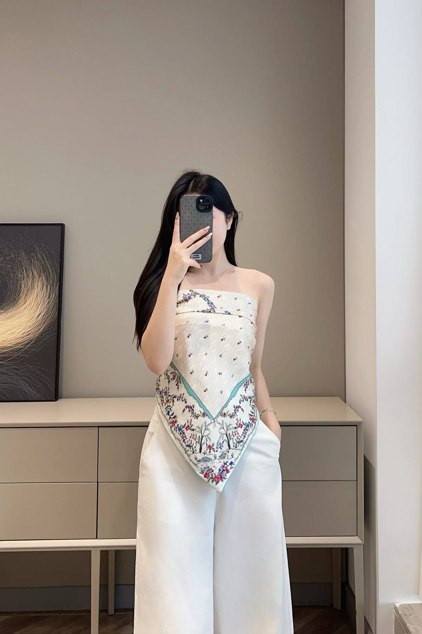 Dior Square silk scarf view 1