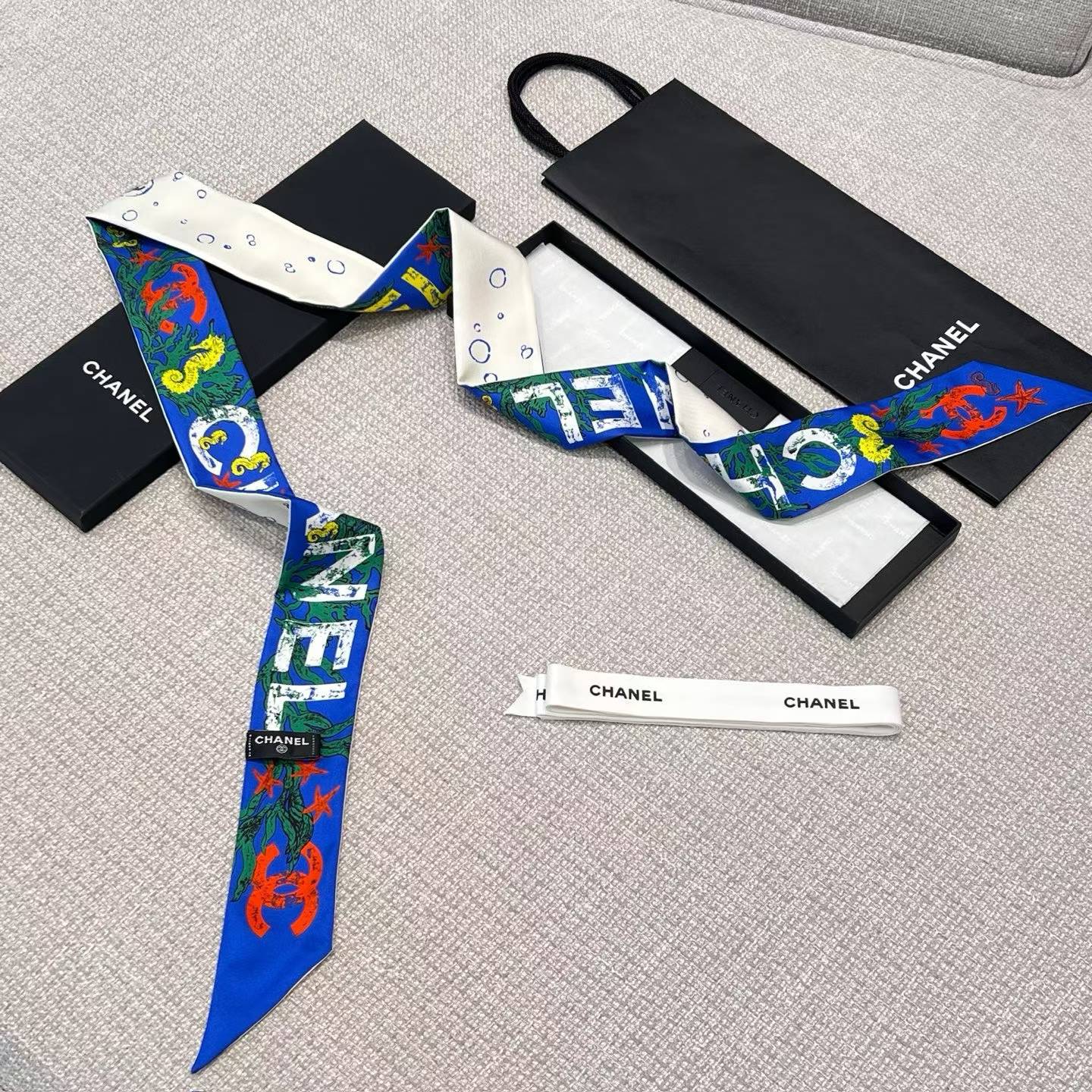 Chanel Silk scarf view 6