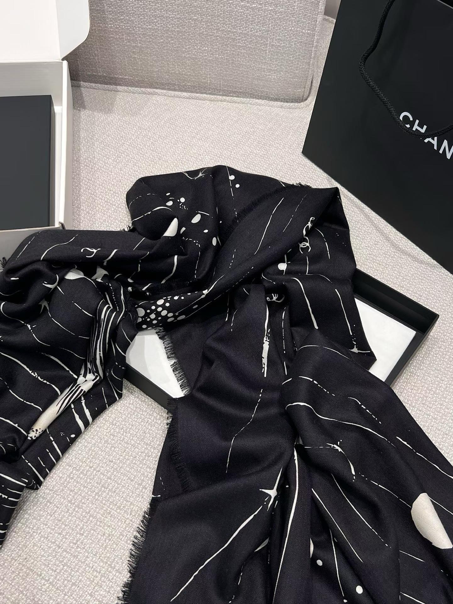 Chanel Square scarf view 4