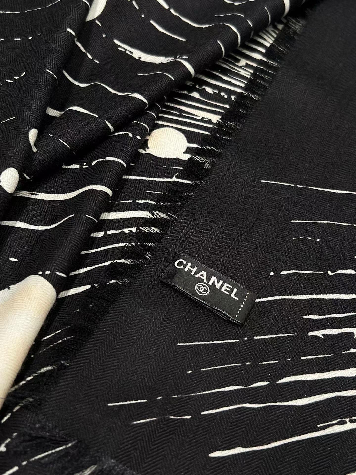 Chanel Square scarf view 7