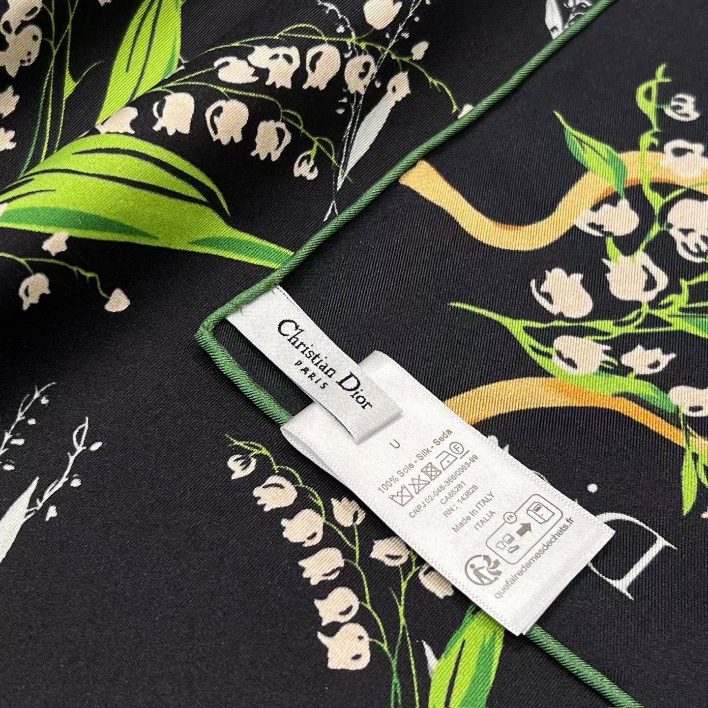 Dior Square scarf view 5