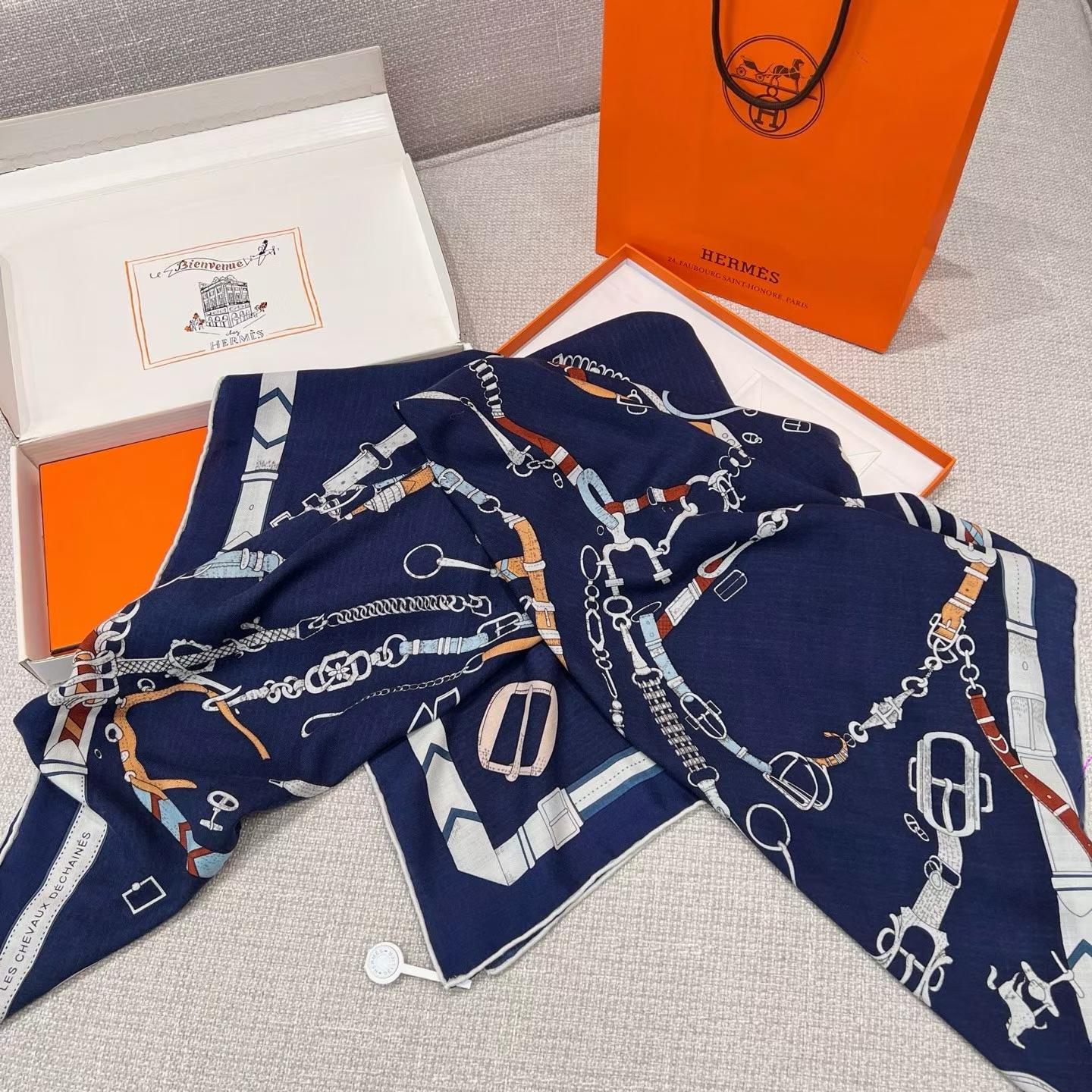 Hermès square towel view 13