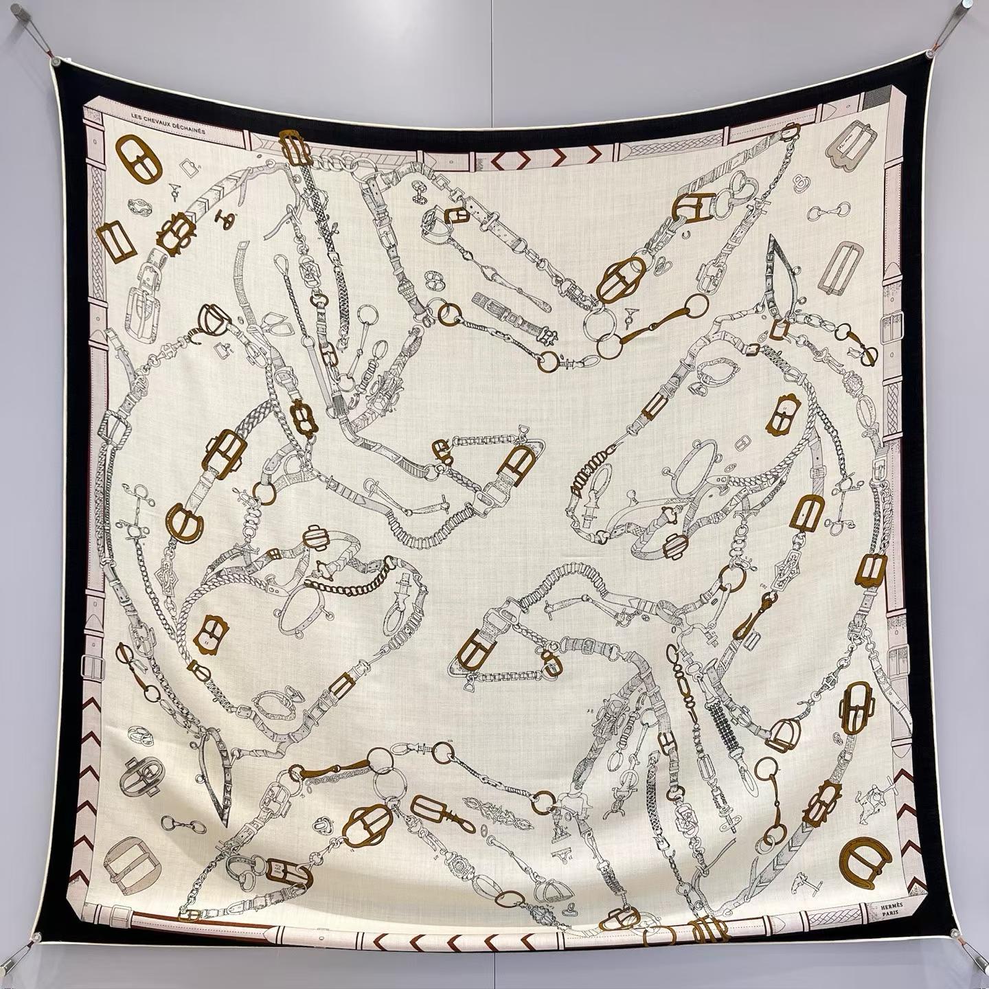 Hermès square towel view 15