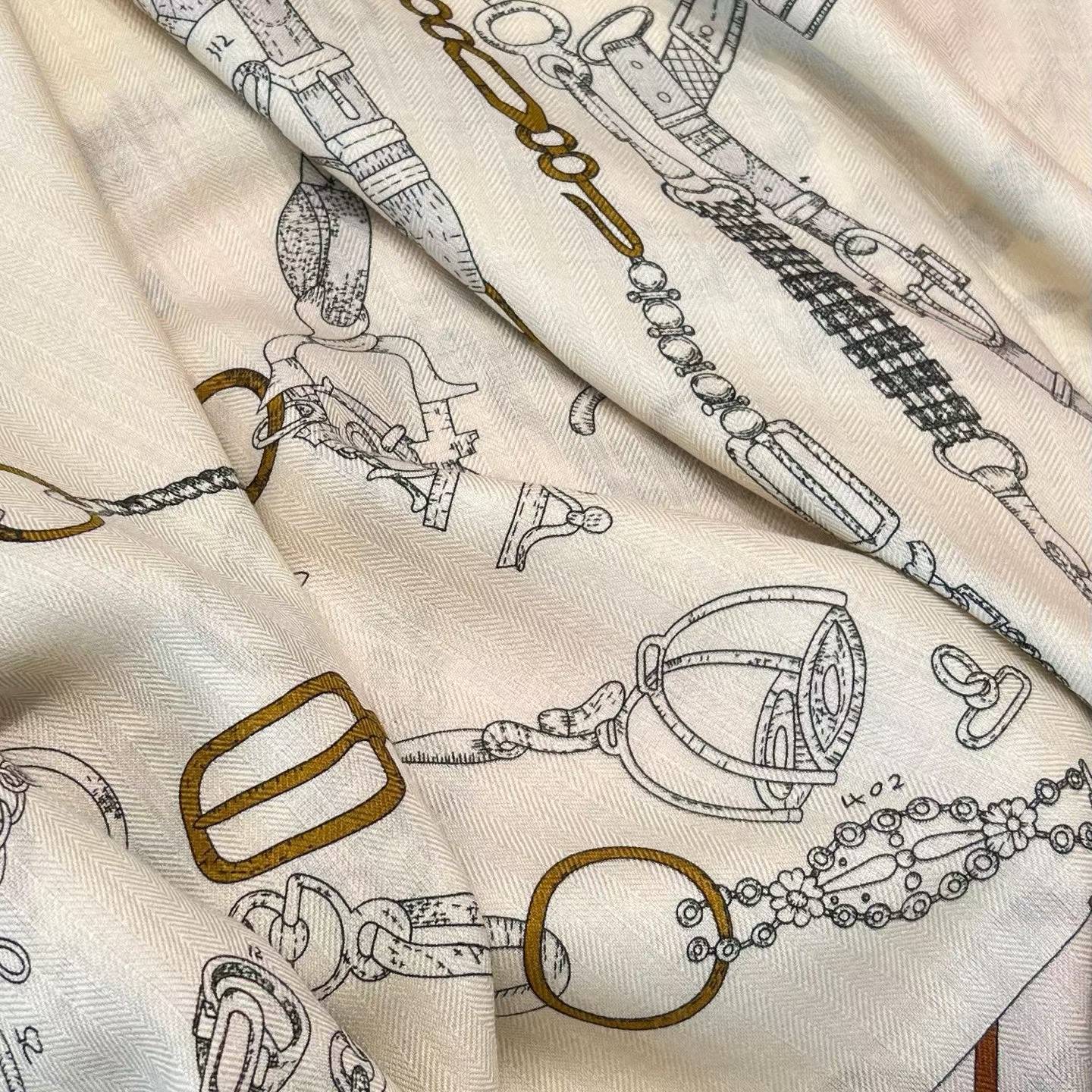 Hermès square towel view 19