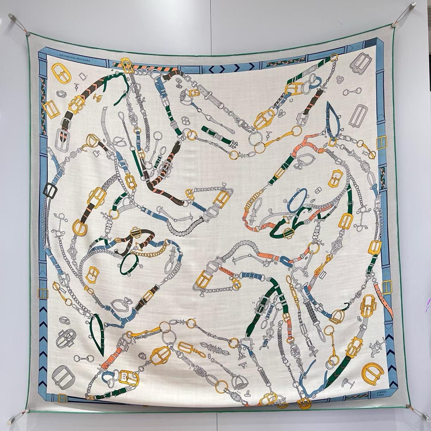 Hermès square towel view 6
