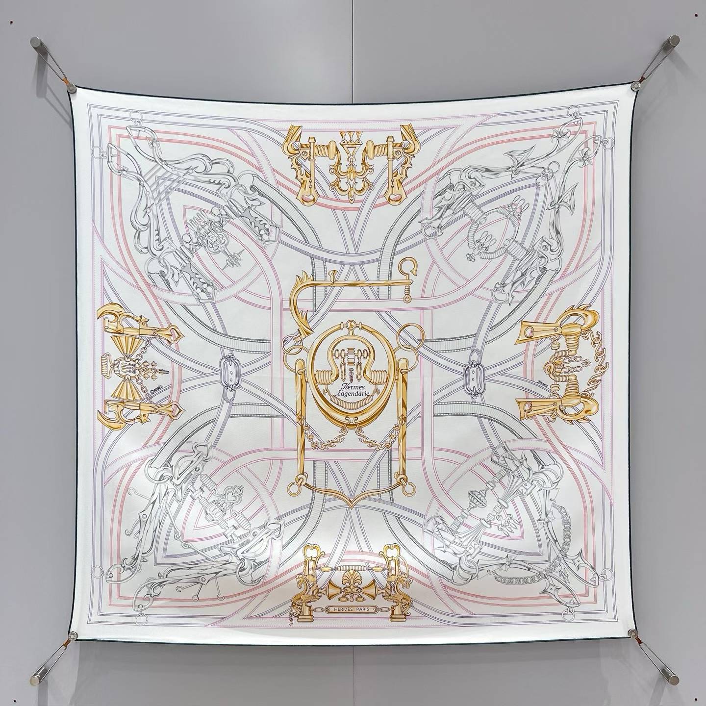 Hermès Square scarf view 2