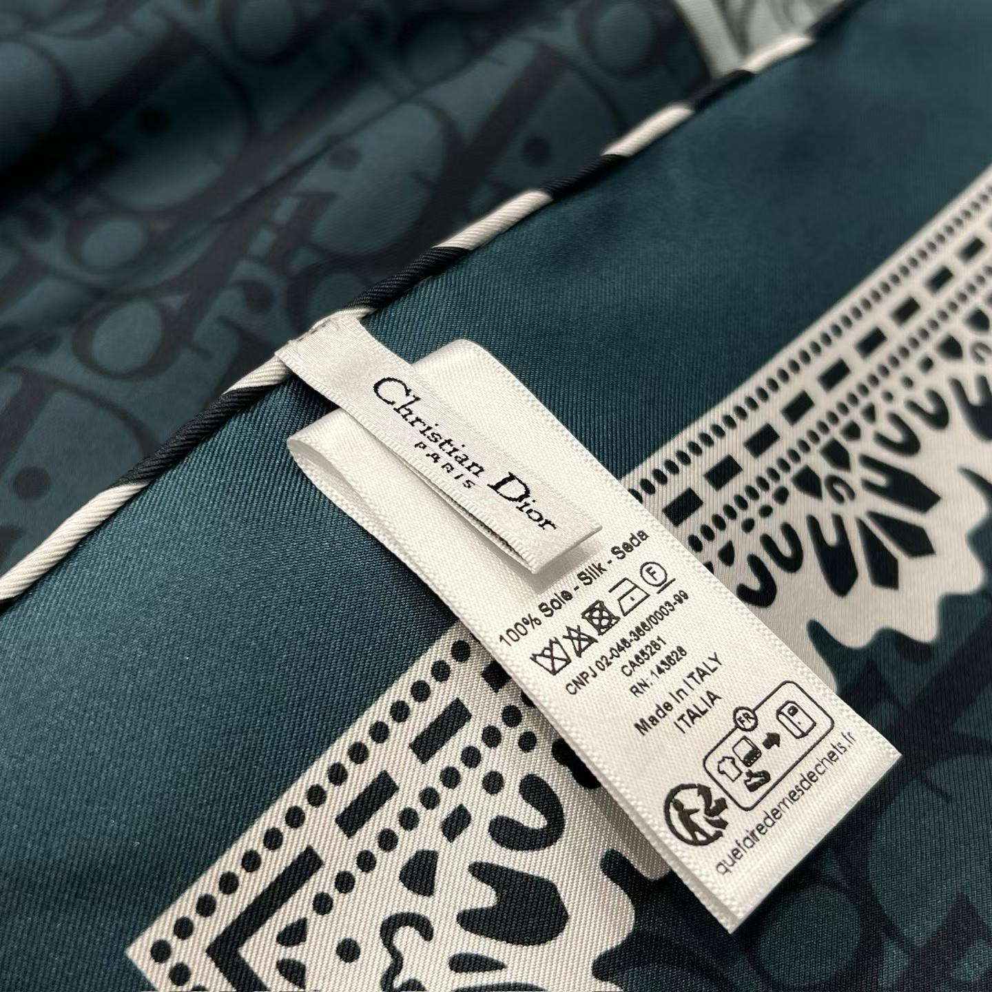 Dior Square scarf view 5