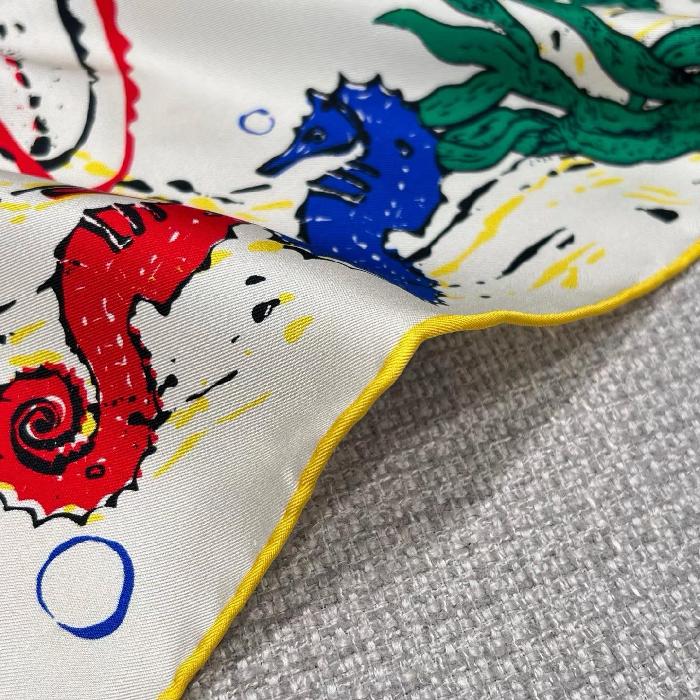 Chanel Square scarf view 5