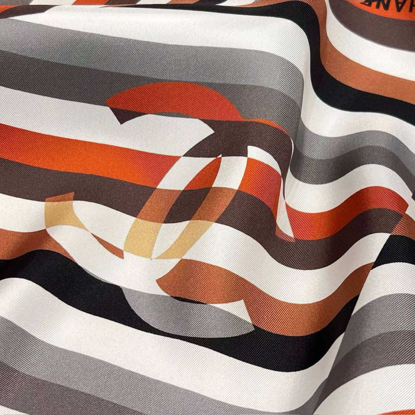 Chanel Square scarf view 4