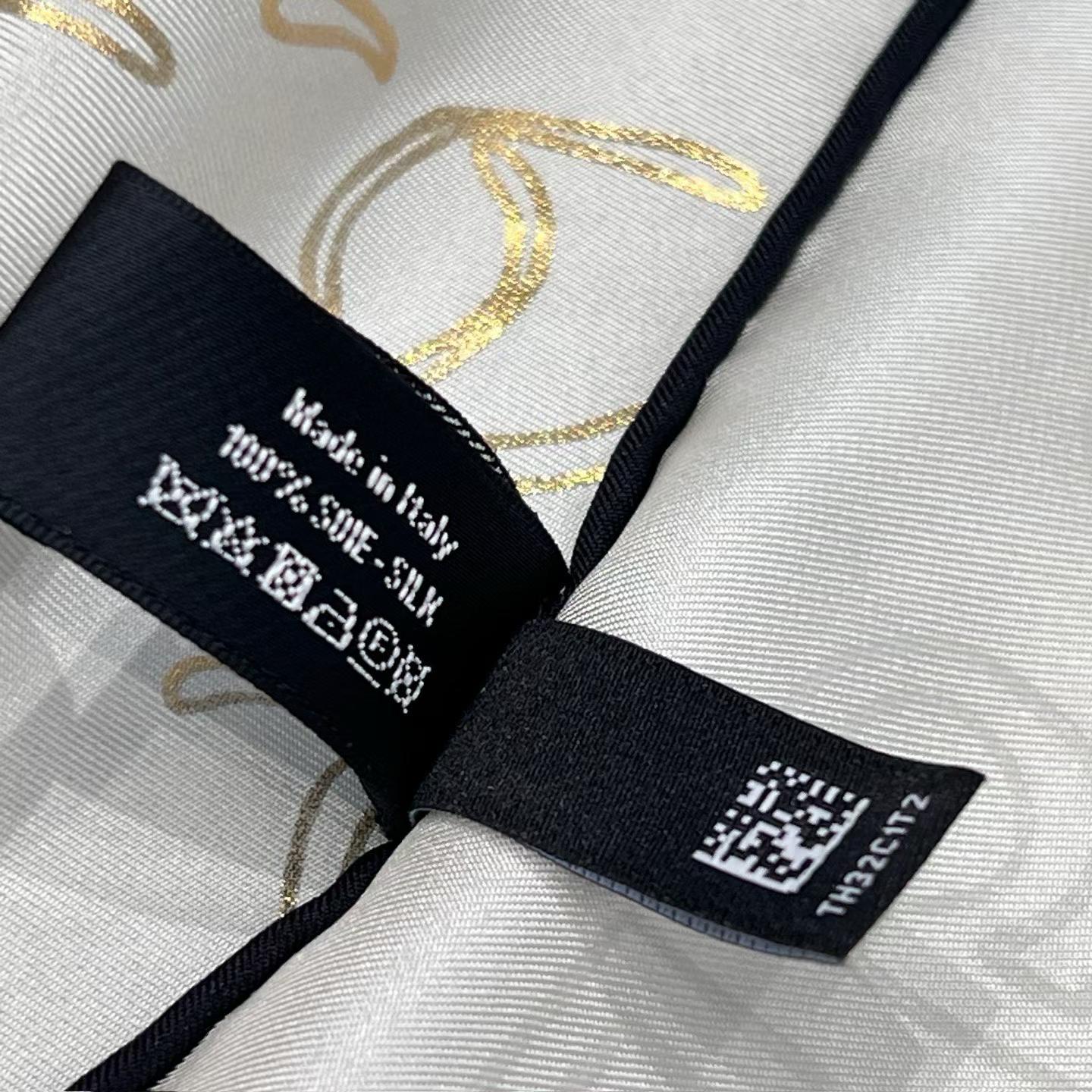Chanel Square scarf view 6