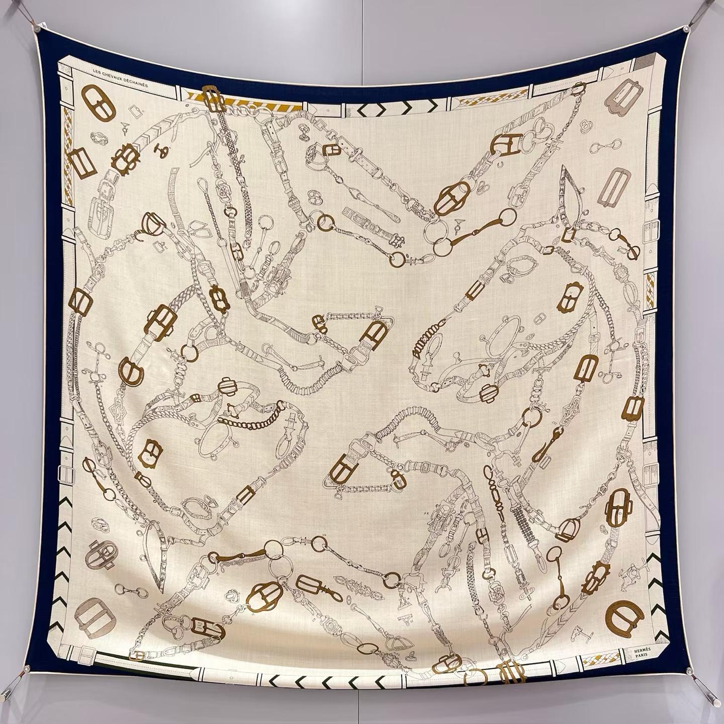 Hermès Square scarf view 2
