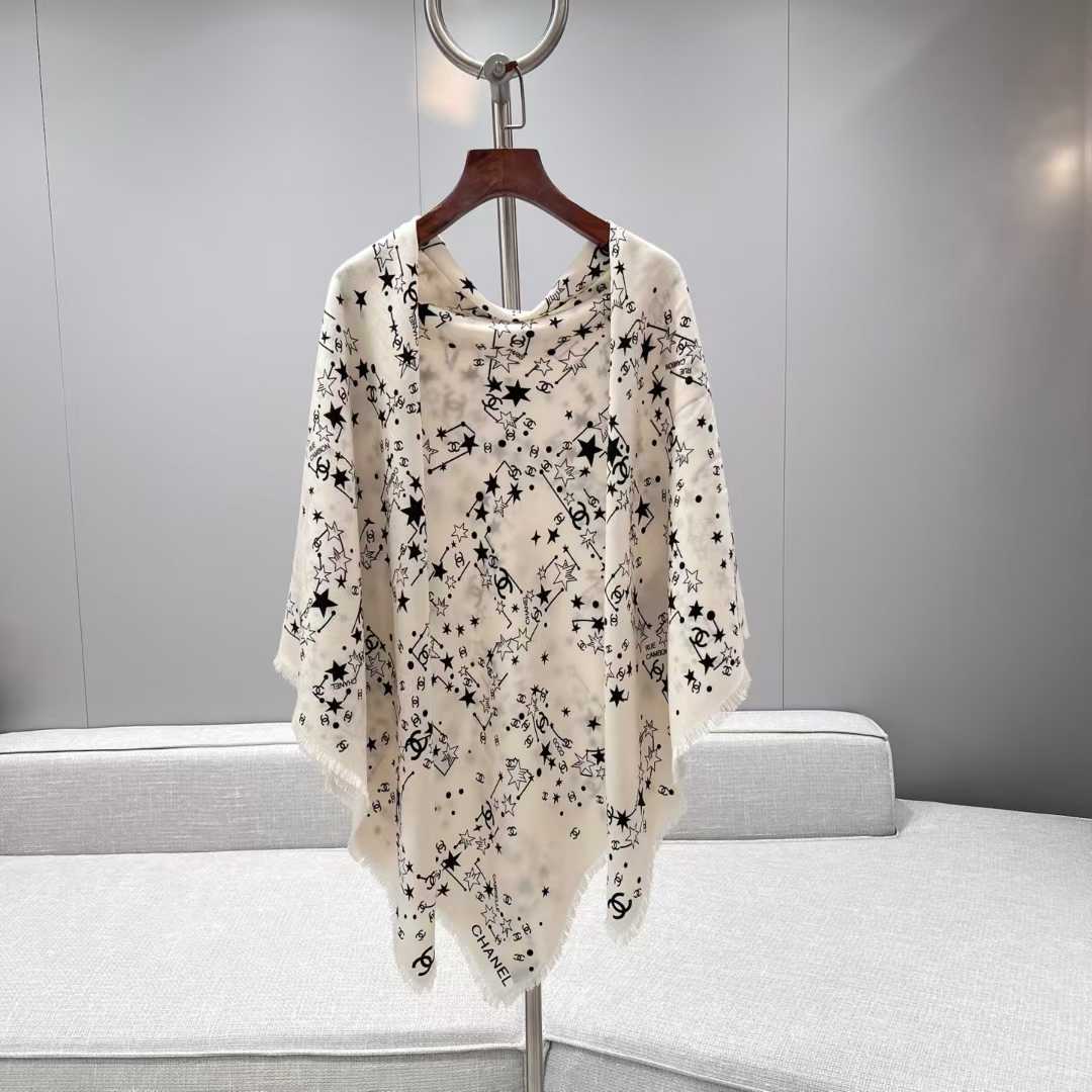 Chanel Square silk scarf view 13