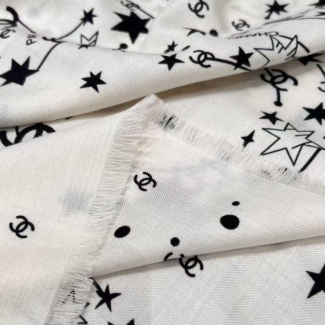 Chanel Square silk scarf view 16