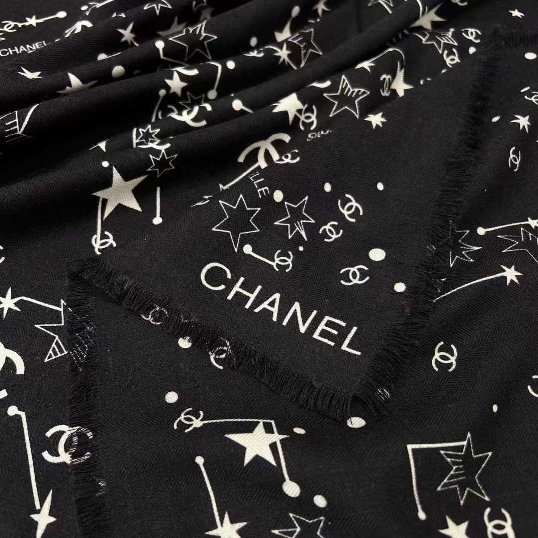 Chanel Square silk scarf view 4