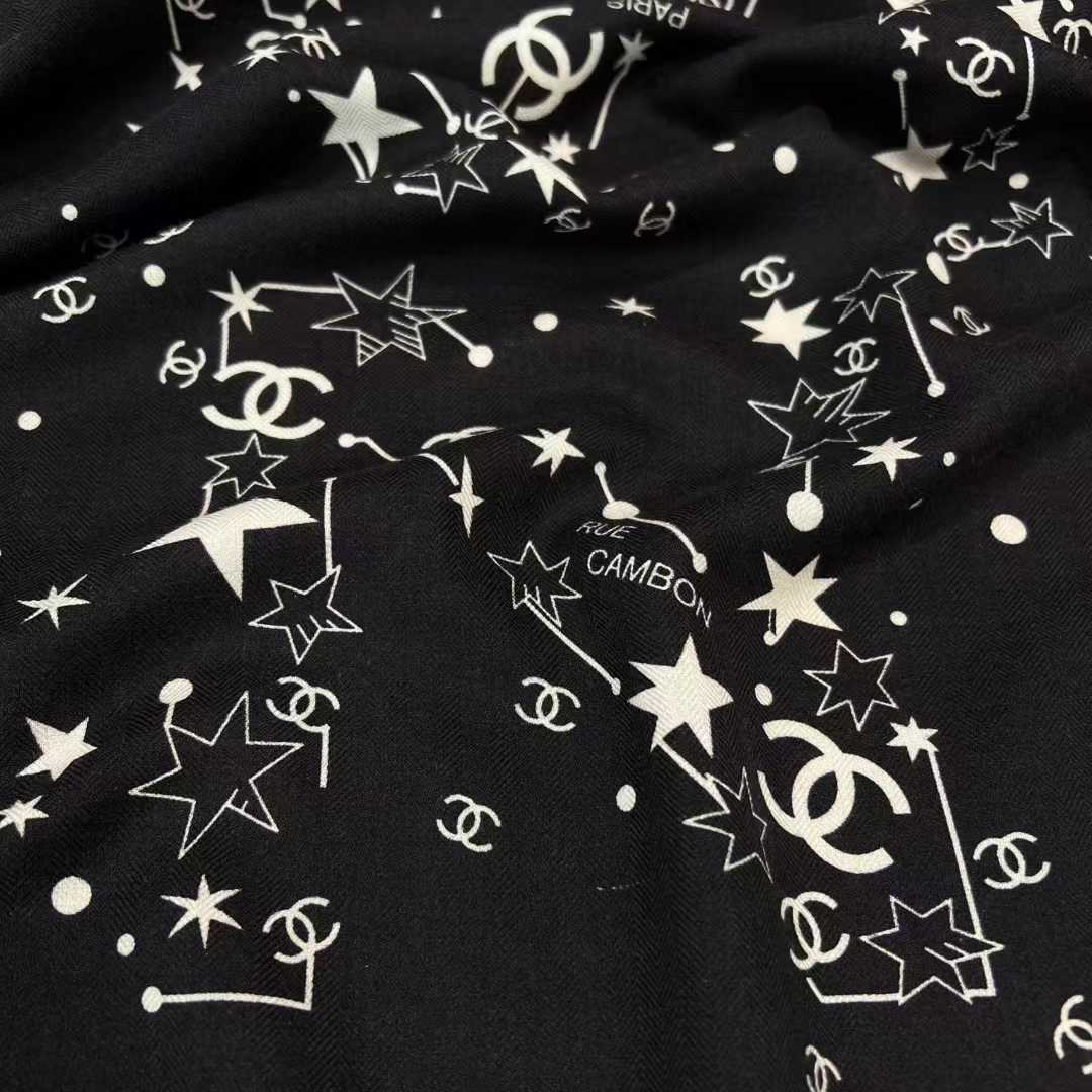 Chanel Square silk scarf view 5
