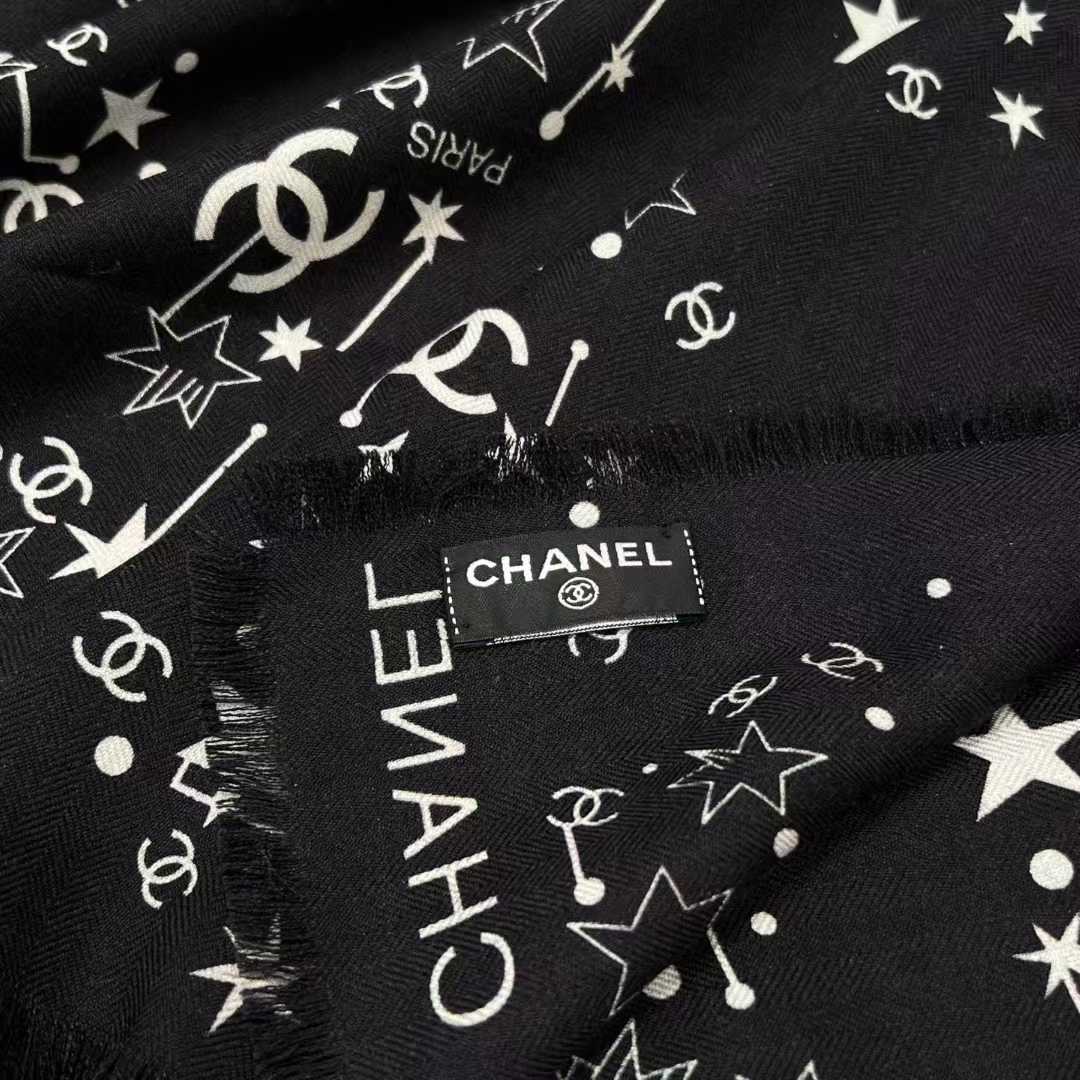 Chanel Square silk scarf view 6