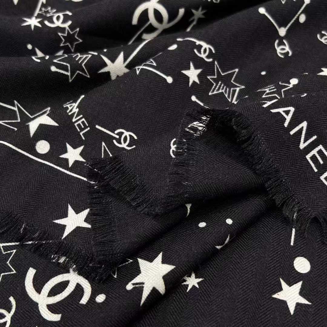 Chanel Square silk scarf view 7