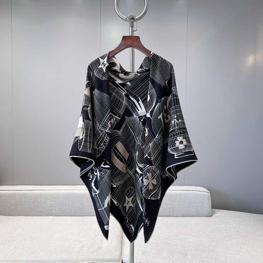 Chanel Square silk scarf view 3