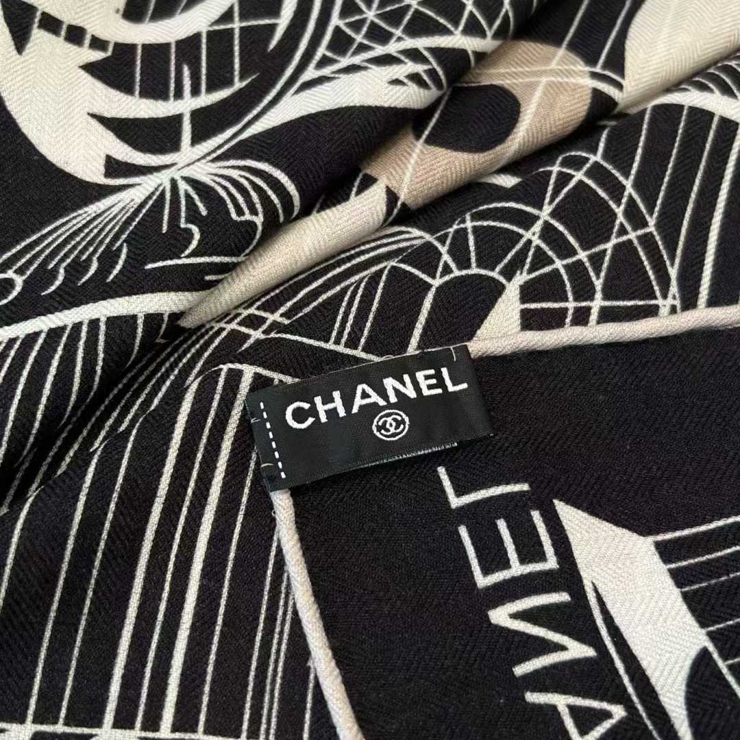 Chanel Square silk scarf view 6