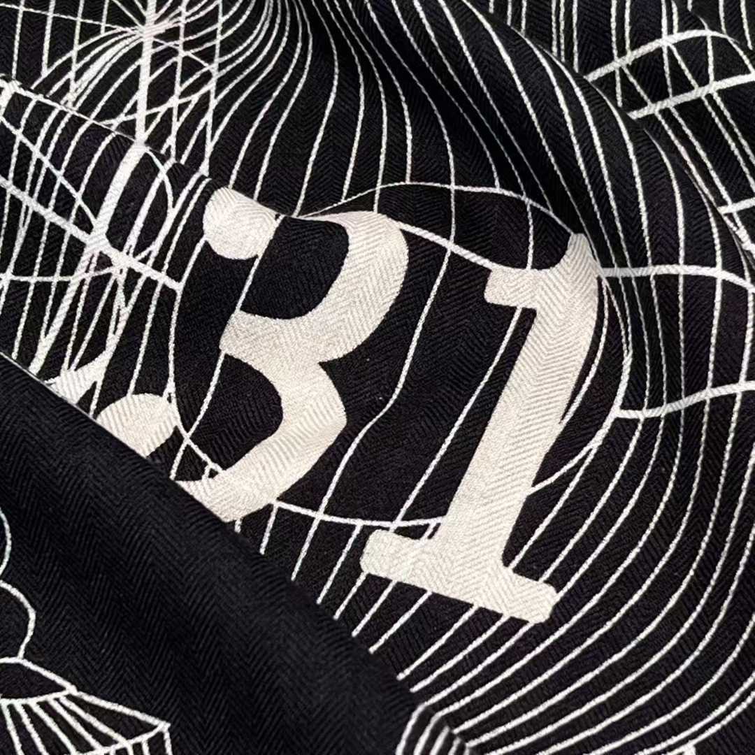 Chanel Square silk scarf view 7