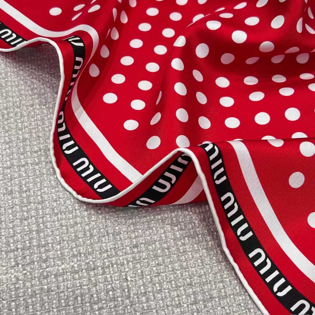 Miu Miu Square silk scarf view 12