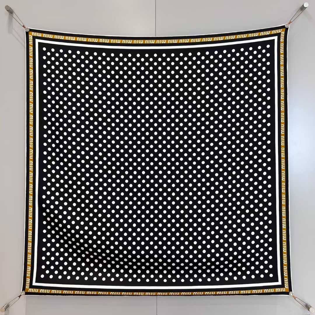 Miu Miu Square silk scarf view 17