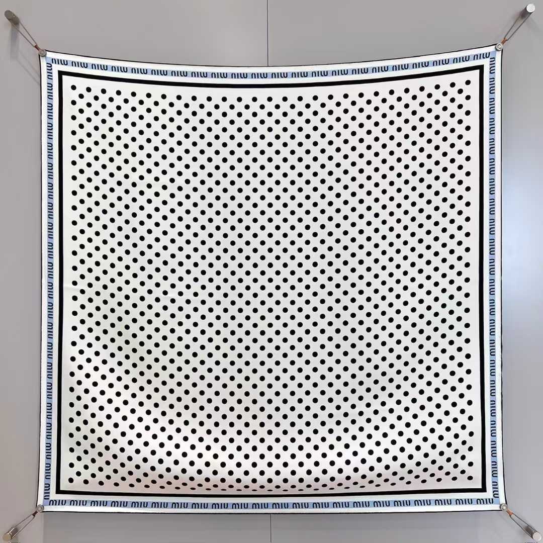 Miu Miu Square silk scarf view 2