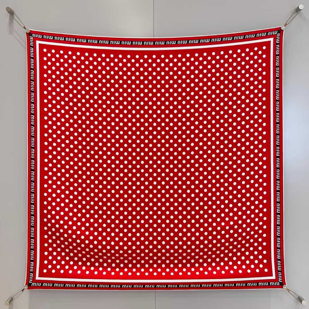 Miu Miu Square silk scarf view 8