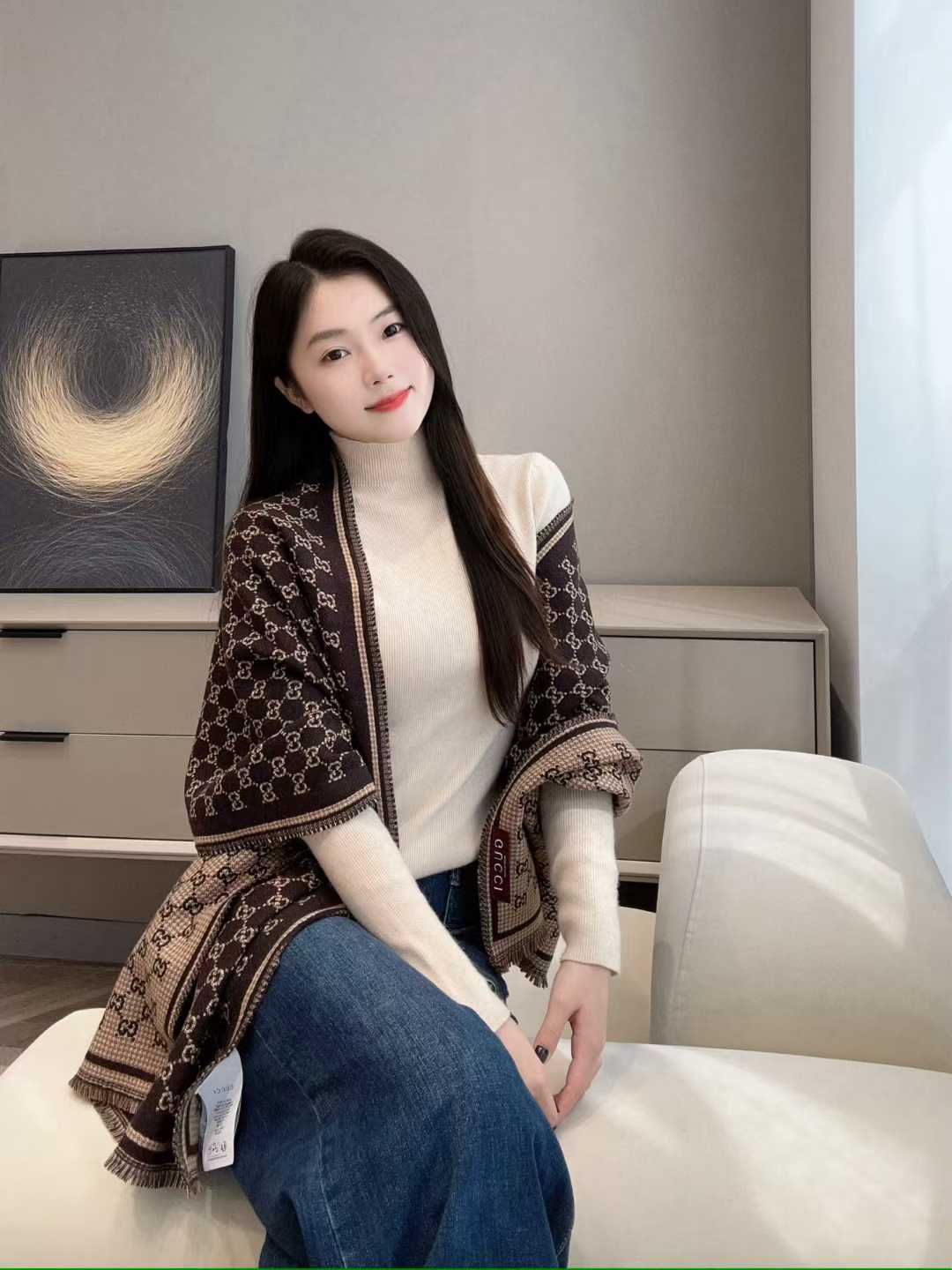 Gucci Scarf view 10