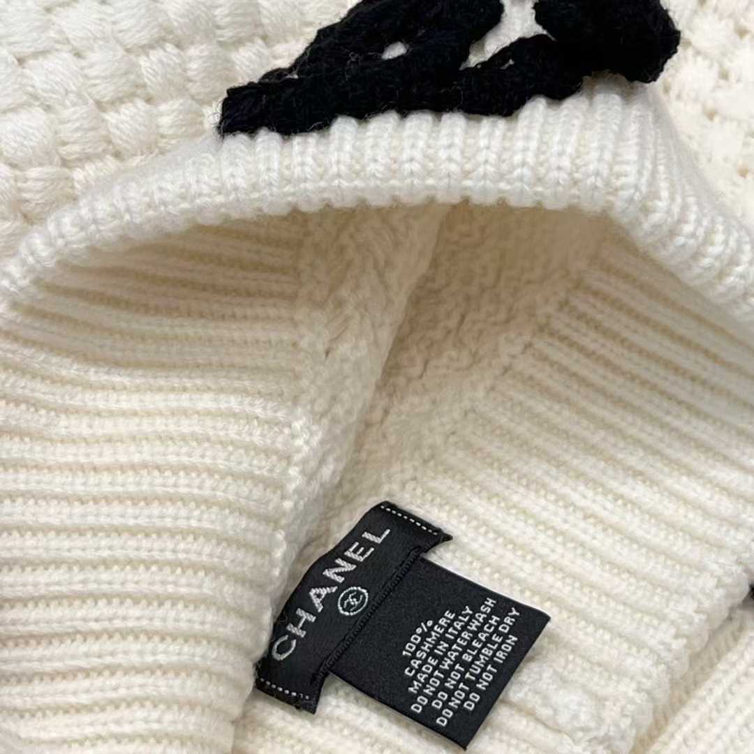 Chanel Scarf + cold hat view 7