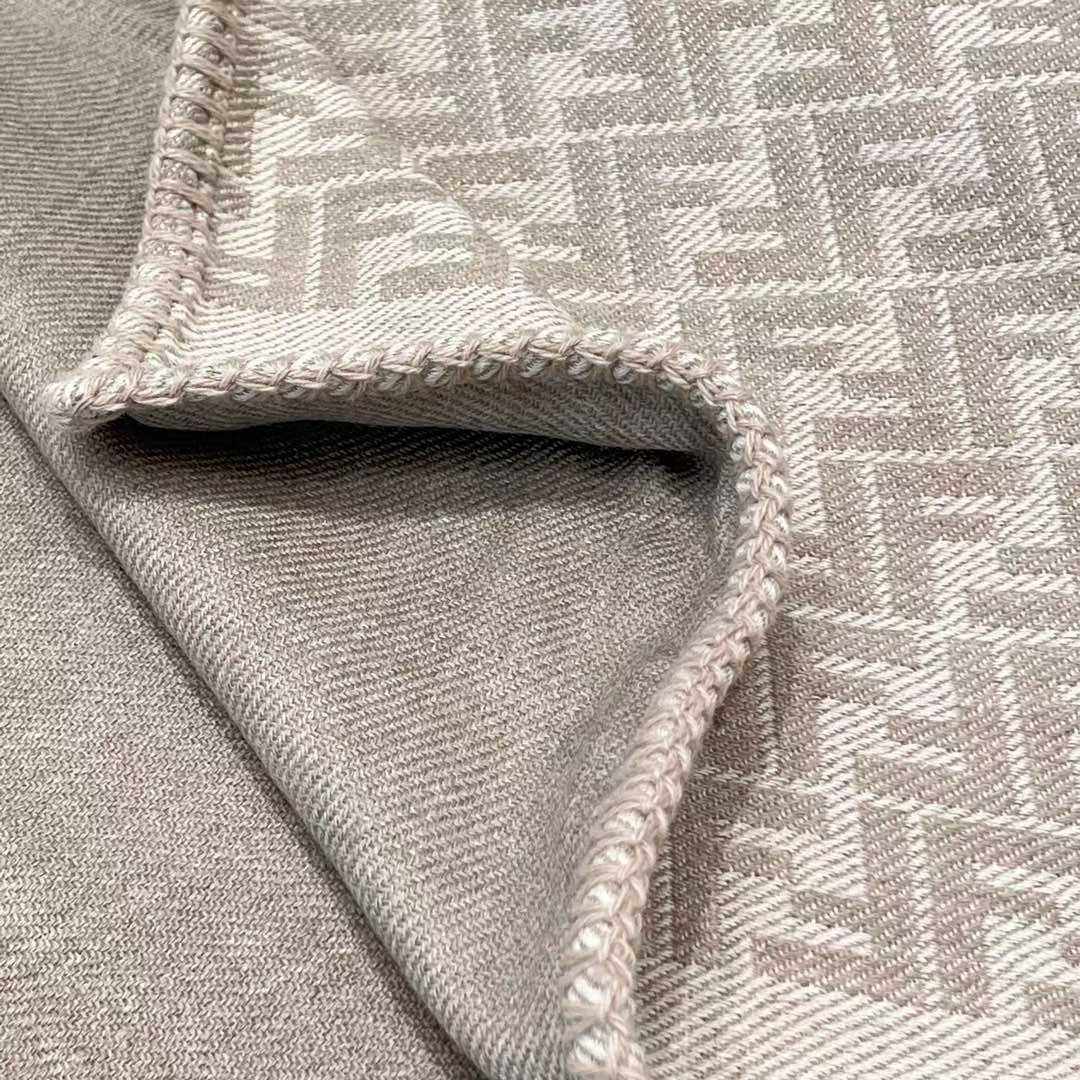 Fendi FF Jacquard cloak view 5