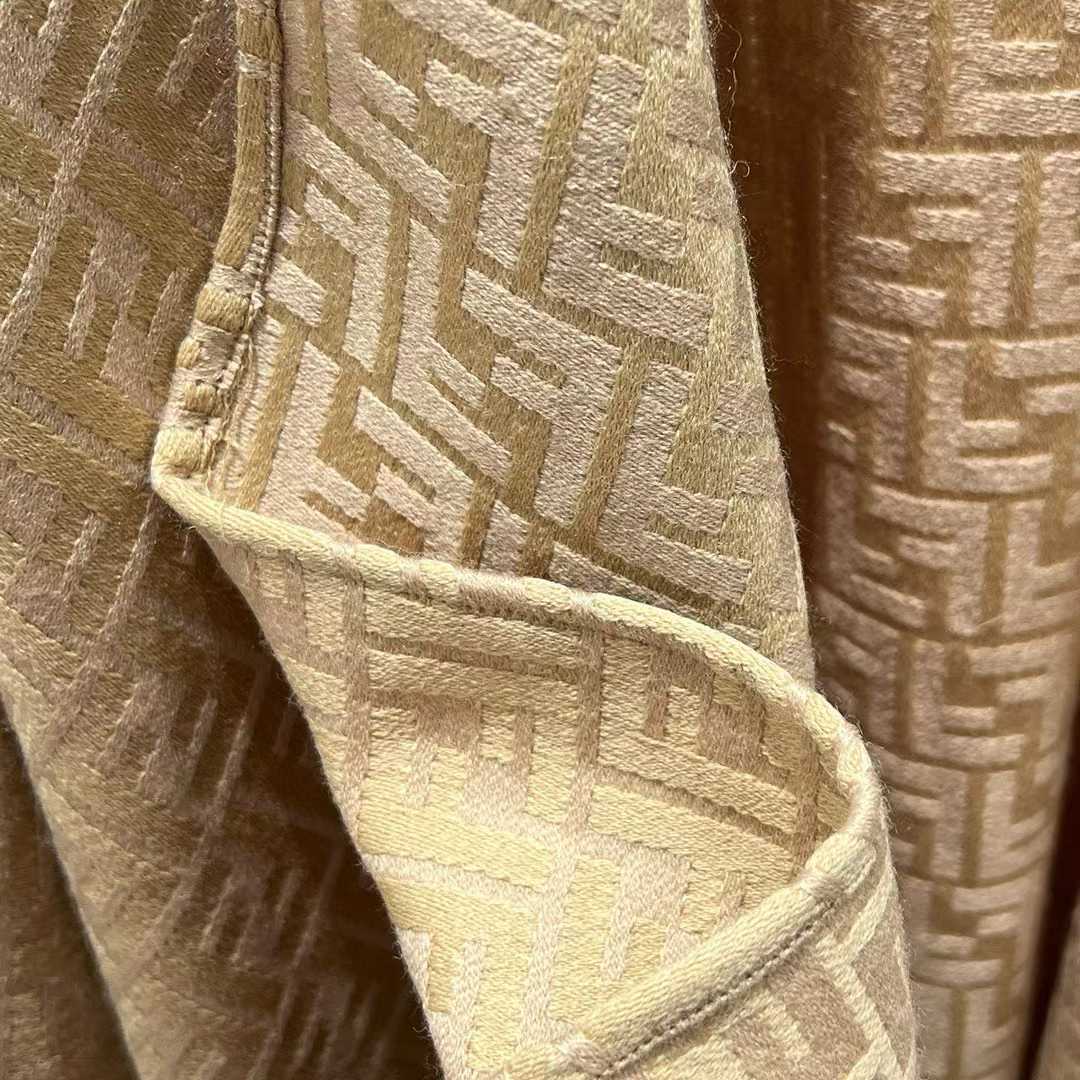 Fendi FF Jacquard cloak view 5